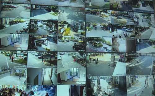 高清视频监控画面