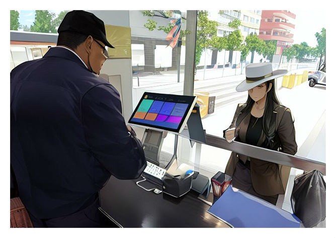 思卡乐智能访客系统园区门岗的智慧之选